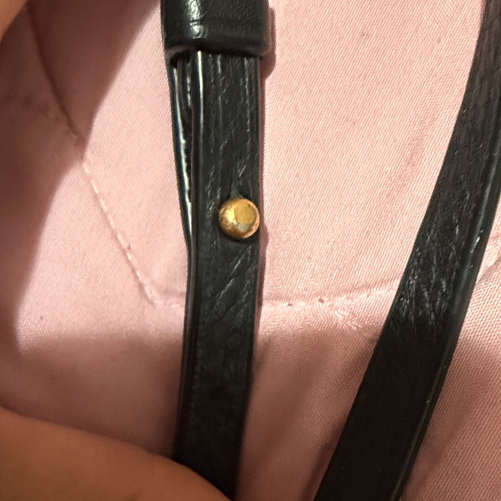 Tory Burch Black Pebbled Leather Crossbody Bag - Picture 7 of 9